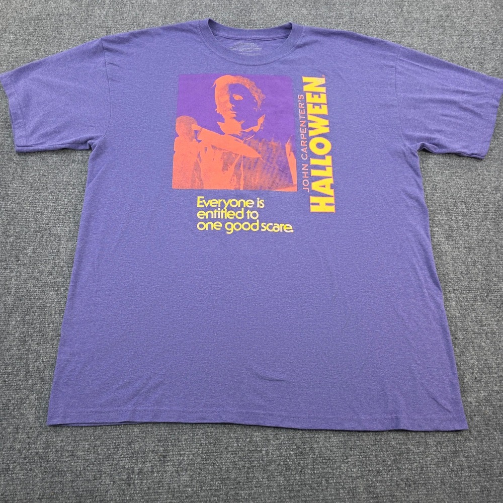 Halloween Movie T-Shirt‎ John Carpenter's Everyone Entitled Scare XL - Picture 2 of 5
